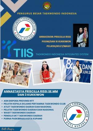 ANNASTASYA PRICILLA RISSI,SE,MM PERTAMINA TAEKWONDO CLUB ti-pertaminatc.com